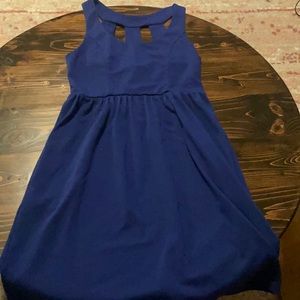 Cobalt blue dress